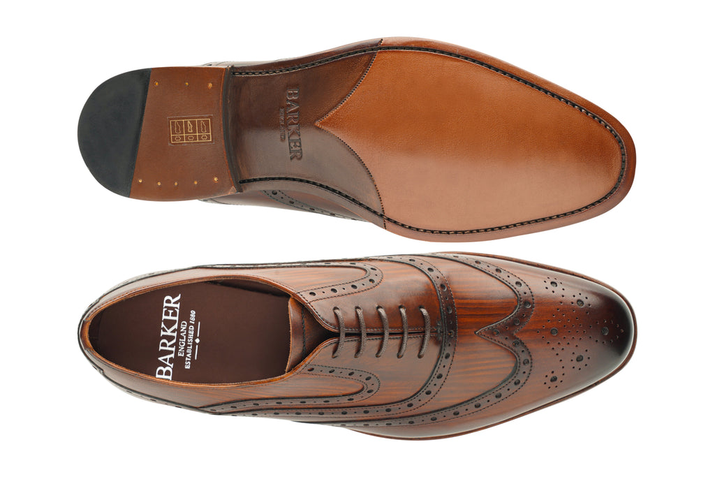 Chiswick - Hand Brushed Brown | Barker Shoes USA