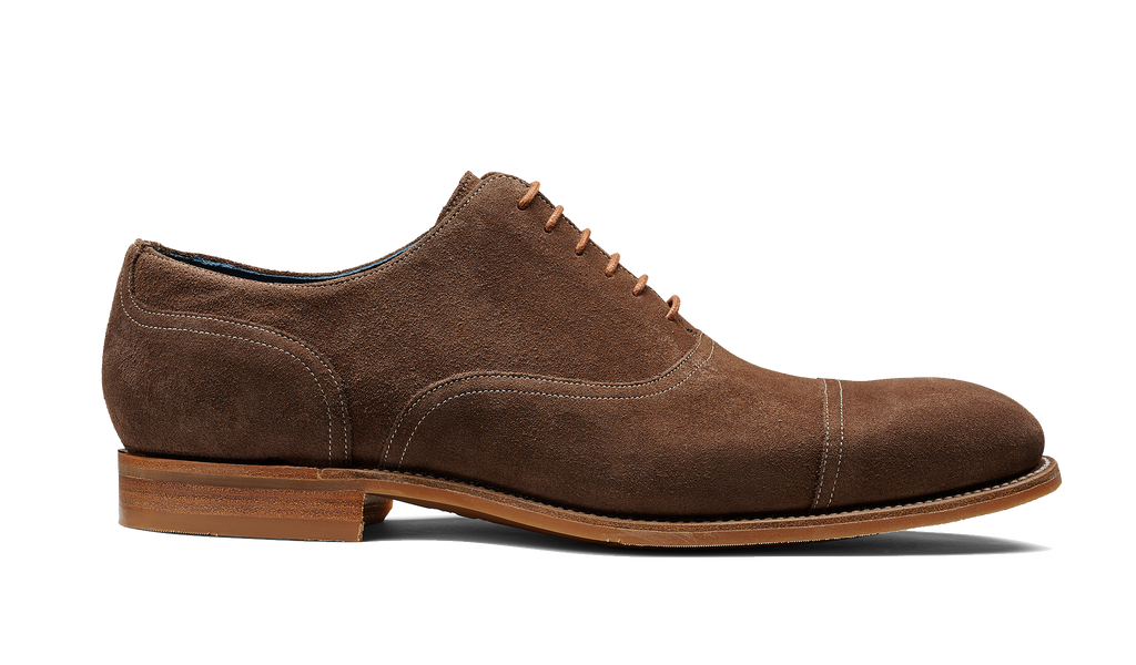 Barker Shoes - Men\'s Pullman Oxfords, brown suede A fresh addition to the Creative Collection, the Pullman is  main image 4