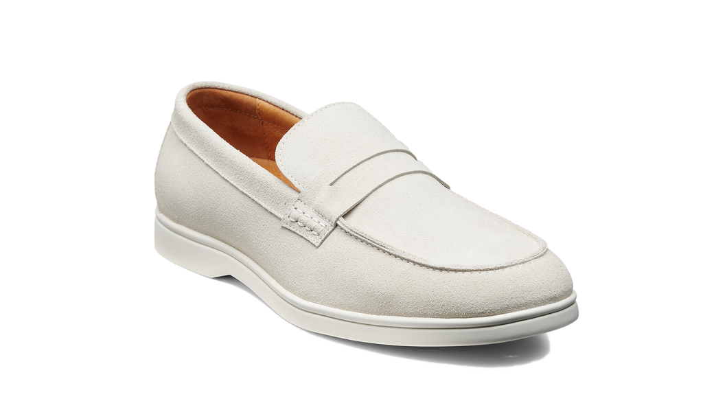 Santiago - White Suede White Sole Santiago - White Suede White Sole