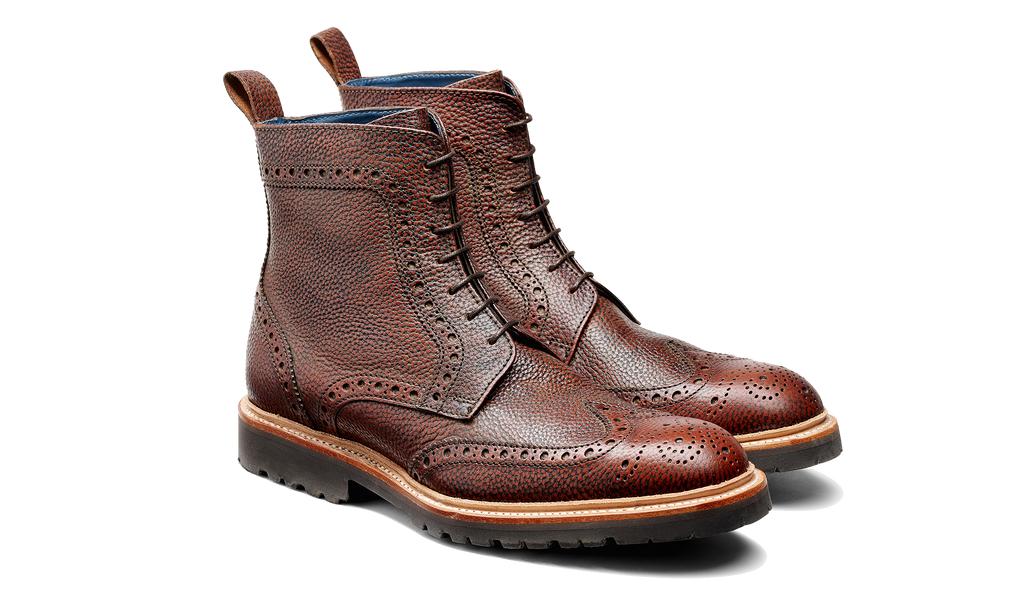 Woodbury - Antikbox Brown | Barker Shoes USA