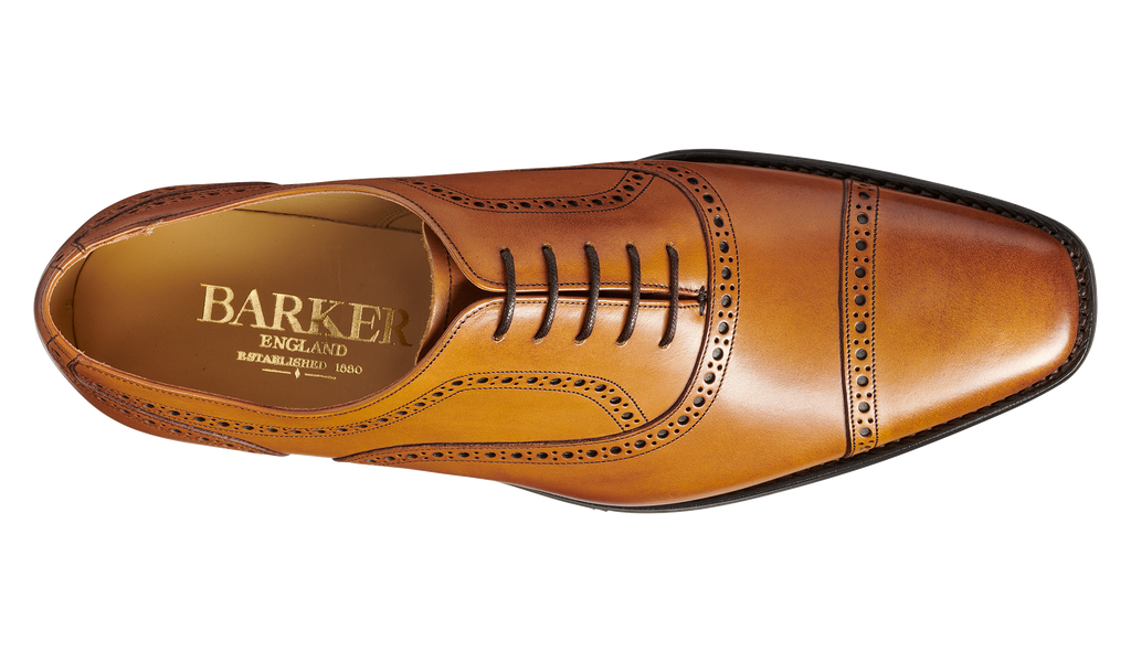 Luke Special Design Brown Leather Detailed Classic Shoes EU 42 - US 9 - UK 8