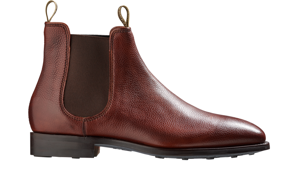 Mansfield - Cherry Grain | Mens Boot | Barker Shoes USA