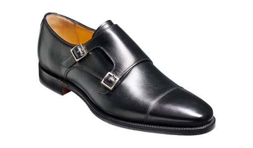 Edison - Black Calf - Monk Strap Shoe