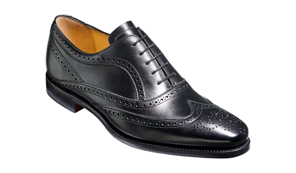 Turing - Black Calf Hand Stitched Oxford