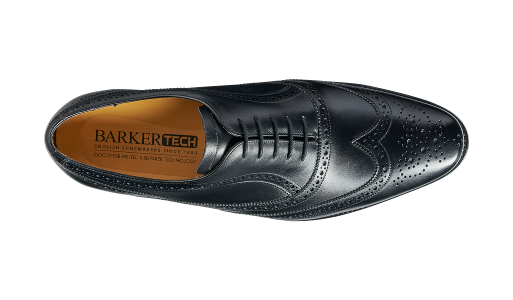Black barker shoes discount
