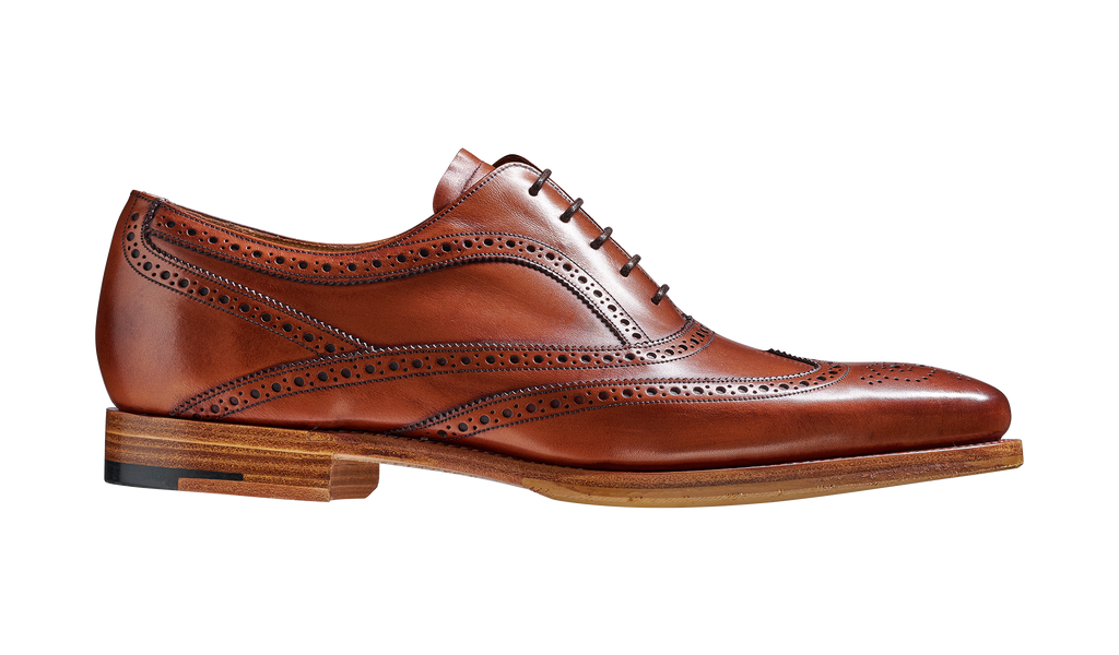 Turing - Antique Rosewood | Mens Oxford Brogue| | Barker Shoes USA