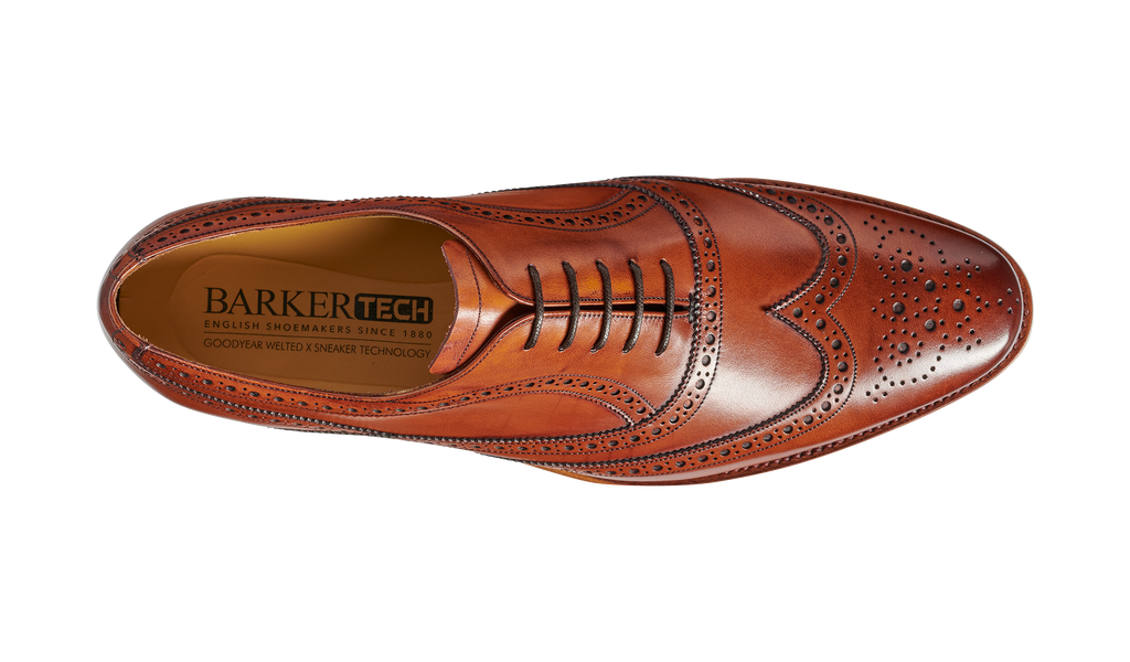 Turing - Antique Rosewood | Mens Oxford Brogue| | Barker Shoes USA Turing - Antique Rosewood | Mens Oxford Brogue| | Barker Shoes USA