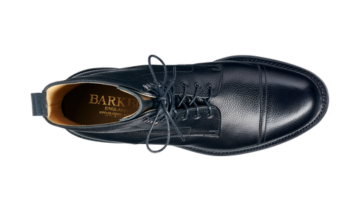 Donegal - Black Grain - Mens Top-cap Boot