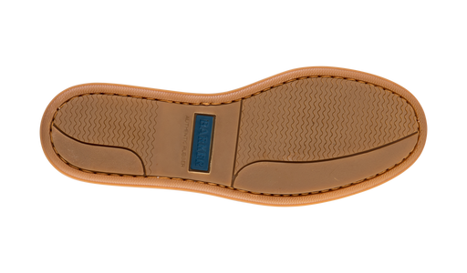 Wallis - Navy Blue Suede / Cedar Collar Boat Shoe