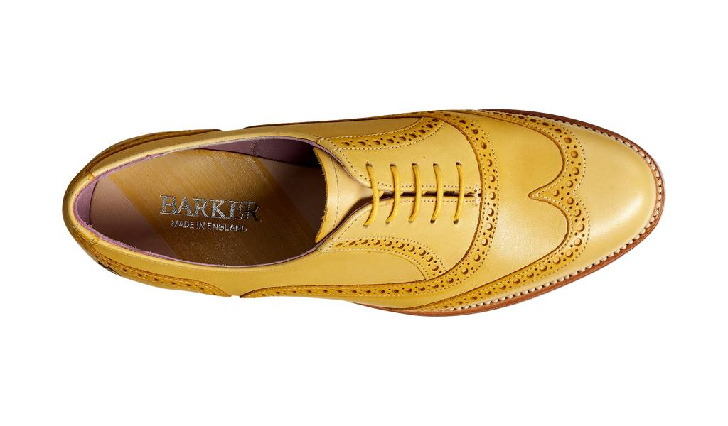 Mustard brogues discount
