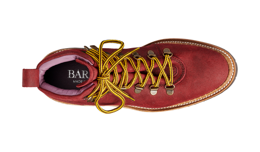 Julie - Plum Waxy Hiker Boot Womens