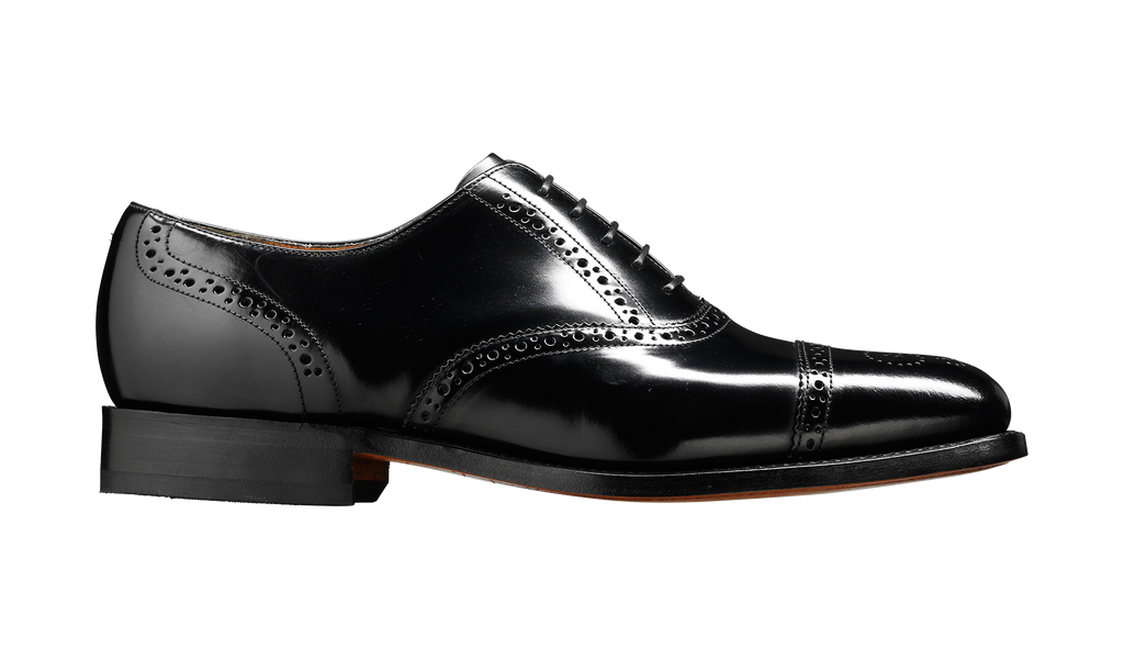 Black barker shoes discount