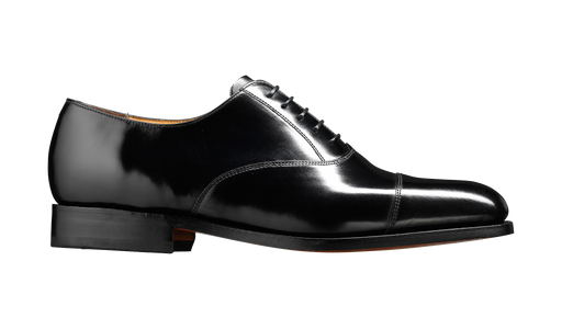 Arnold - Black Hi-Shine Oxford Shoe