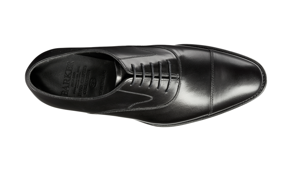 Falsgrave - Black Calf Oxford | Mens Brogue | | Barker Shoes USA display picture 2