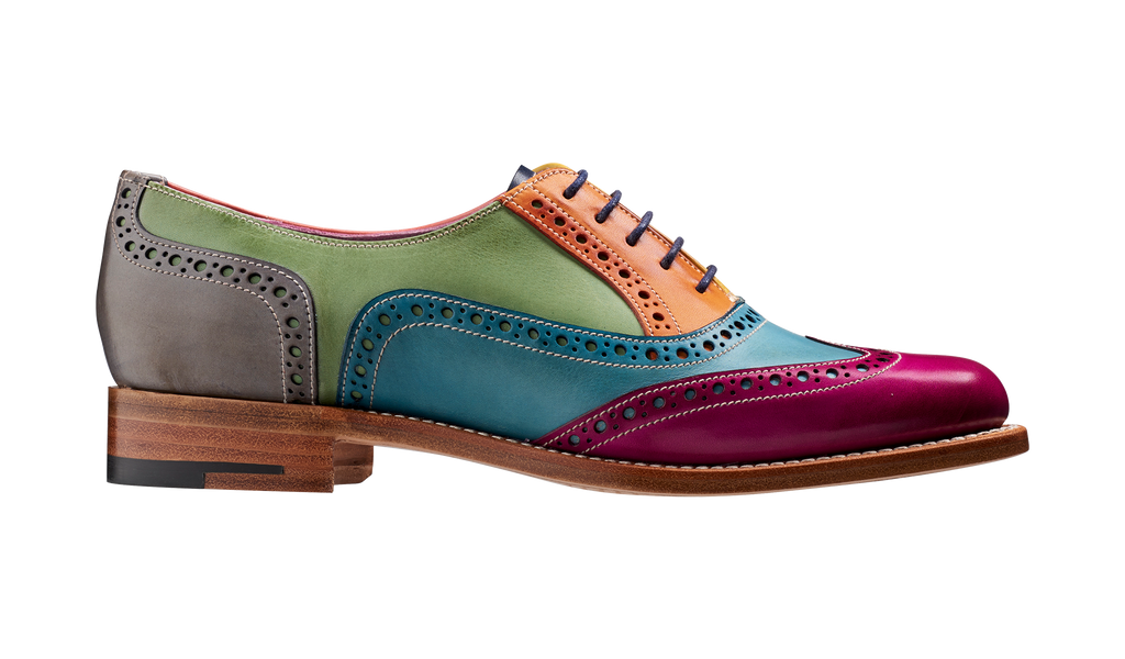 Women's multi 2025 colored oxford shoes