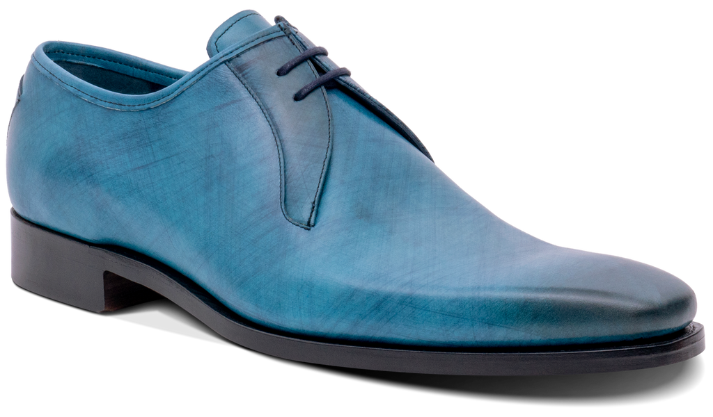 Derwent - Blue Calf Hatch Effect | Barker Shoes USA