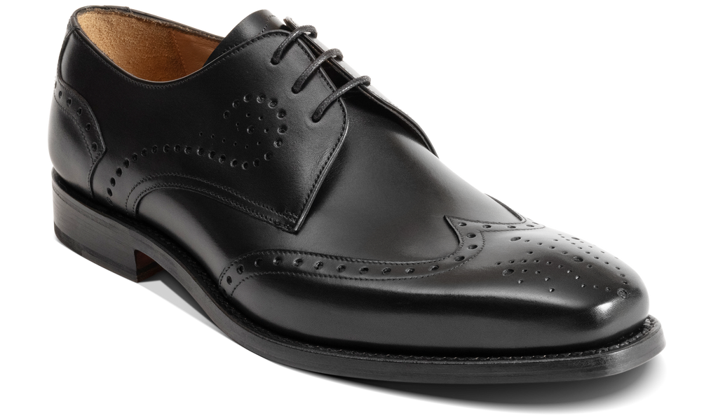 George - Blk Calf | Barker Shoes USA