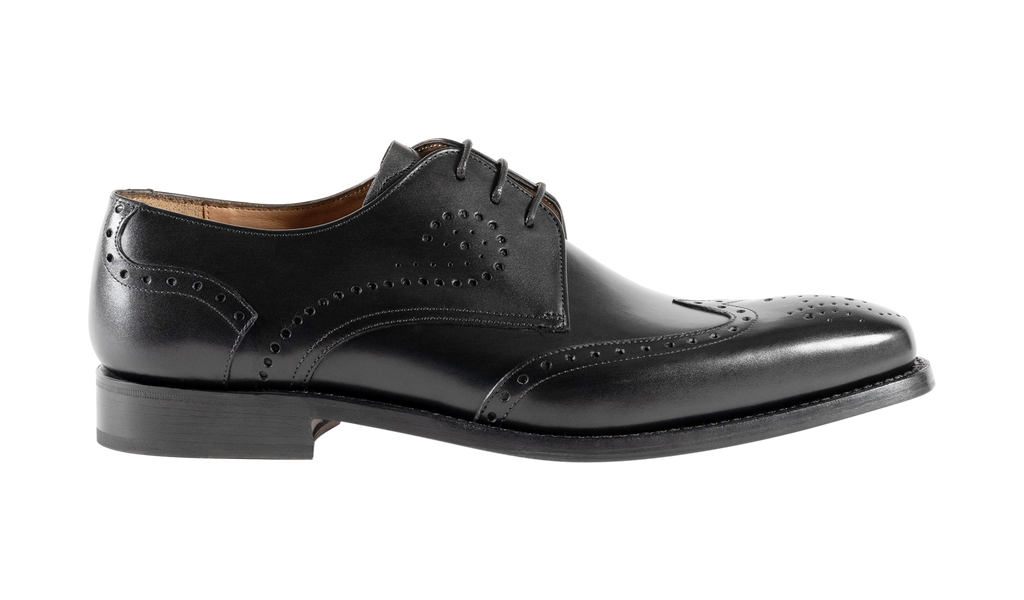 George - Blk Calf | Barker Shoes USA