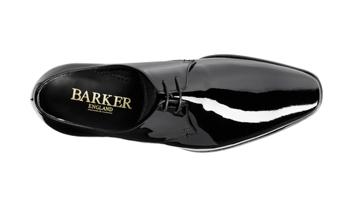 Goldington - Black Patent / Suede Black Derby Dress Shoe