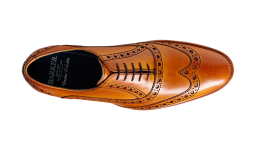 Grant - Cedar Calf Mens Brogue Shoe