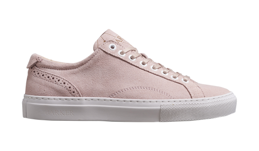 Isla - Pink Suede Womens Rubber Sole Sneaker Shoe
