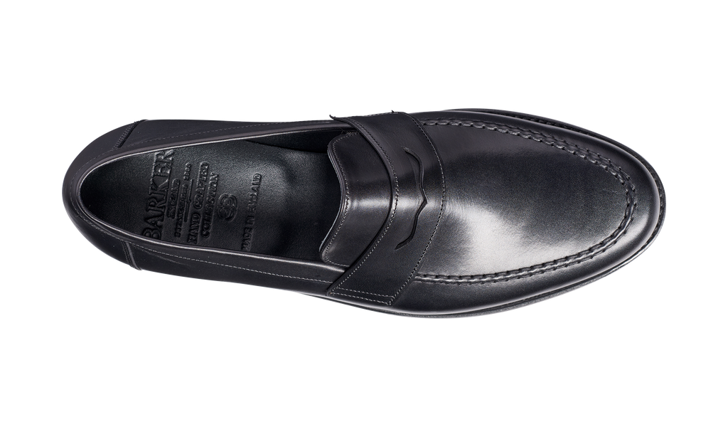 Jevington - Black Calf | Mens Loafer | | Barker Shoes USA
