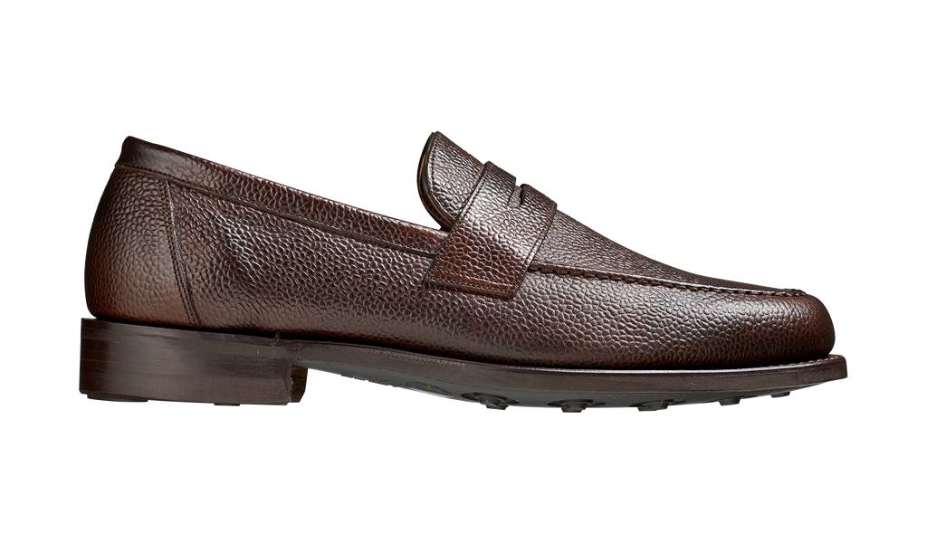 Jevington - Dark Brown Grain | Mens Loafer | | Barker Shoes USA display picture 2
