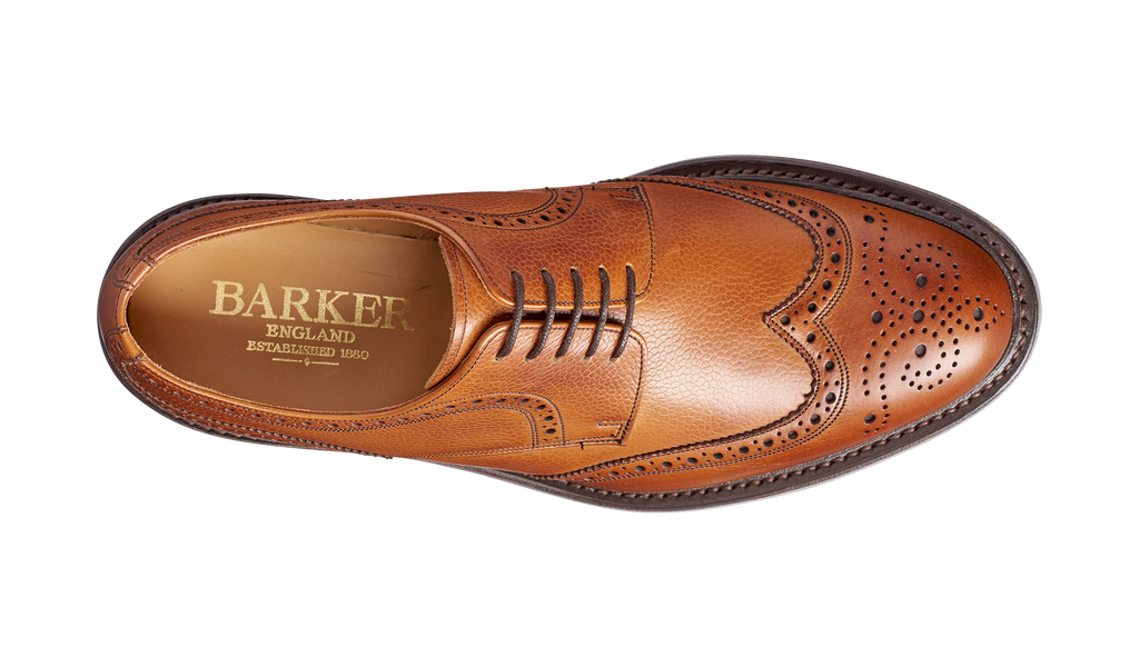 Kelmarsh - Cedar Grain | Mens Derby Shoes | | Barker Shoes USA