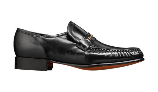 Laurie - Black Kid Loafer