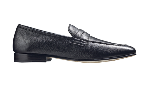 Ledley - Black Deerskin Loafer