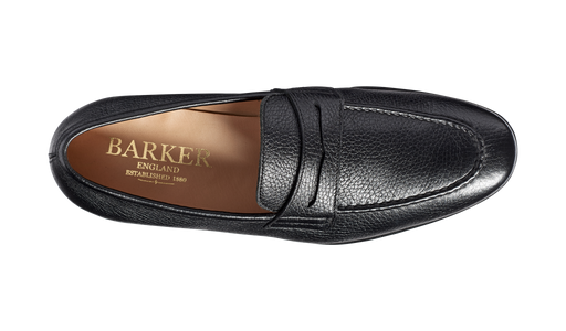 Ledley - Black Deerskin Loafer