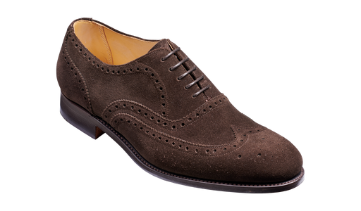 Malton - Burnt Oak Suede Brogue