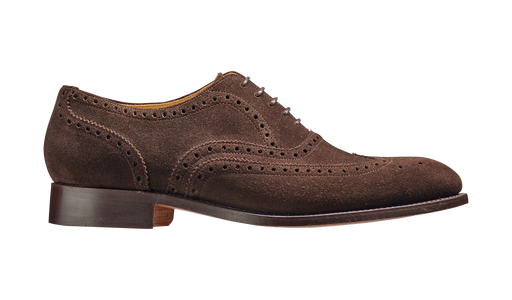 Malton - Burnt Oak Suede Brogue