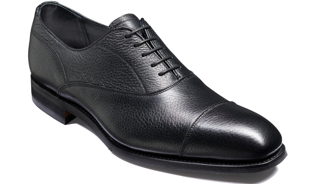 Newton - Black Deerskin | Barker Shoes USA display picture 2
