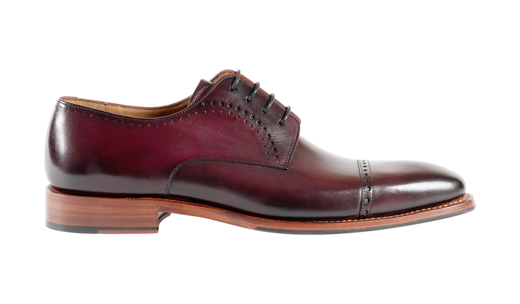 Noah - Burgundy Hand Patina | Barker Shoes USA