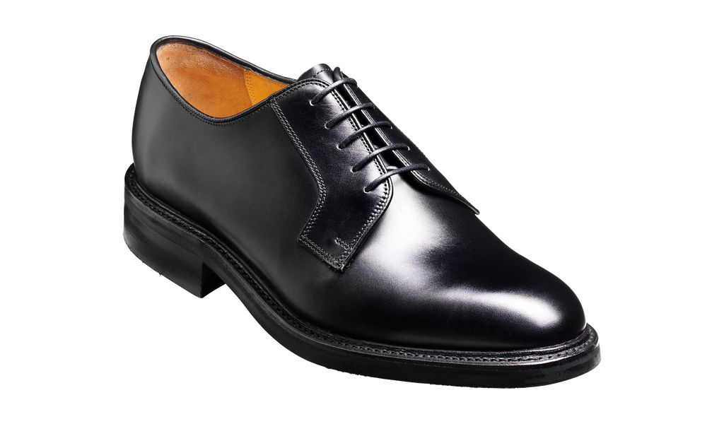 Nairn - Black Calf Mens Derby Shoes - 6.5 Nairn - Black Calf Mens Derby Shoes - 6.5
