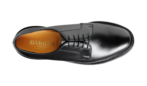 Nairn - Black Calf Mens Derby Shoes
