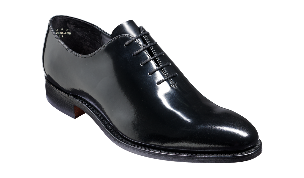Nelson - Black Hi Shine Oxford | Mens Oxford | | Barker Shoes USA Nelson - Black Hi Shine Oxford | Mens Oxford | | Barker Shoes USA