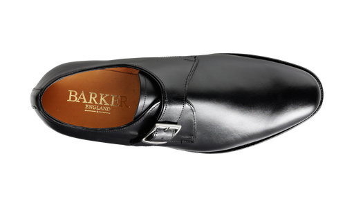 Northcote - Black Calf Monk Strap