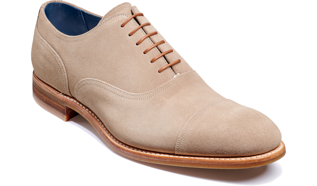 Pullman - Parchment Suede | Barker Shoes USA