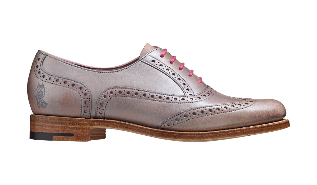 Santina Lilac / Silver Hand Painted - 3 Santina Lilac / Silver Hand Painted - 3