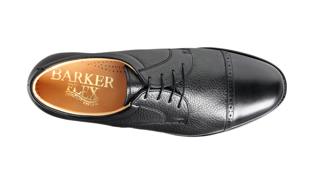 Staines - Black Softie | Mens Derby Shoes | | Barker Shoes USA display picture 1