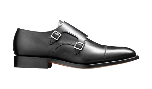 Tunstall - Black Calf Monk Strap