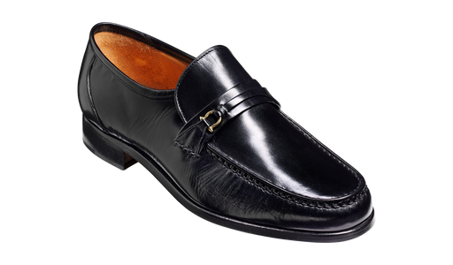 Wade - Black Kid Loafer