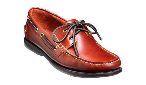 Wallis - Brown Oiled Calf Boat Shoe