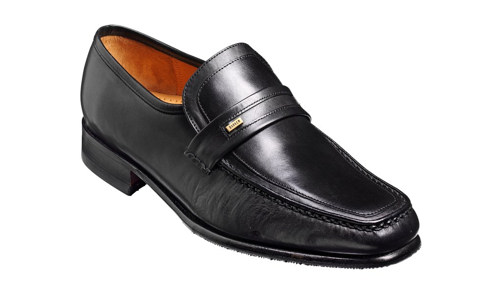 Wesley - Black Calf | Mens Loafer | | Barker Shoes USA Wesley - Black Calf | Mens Loafer | | Barker Shoes USA