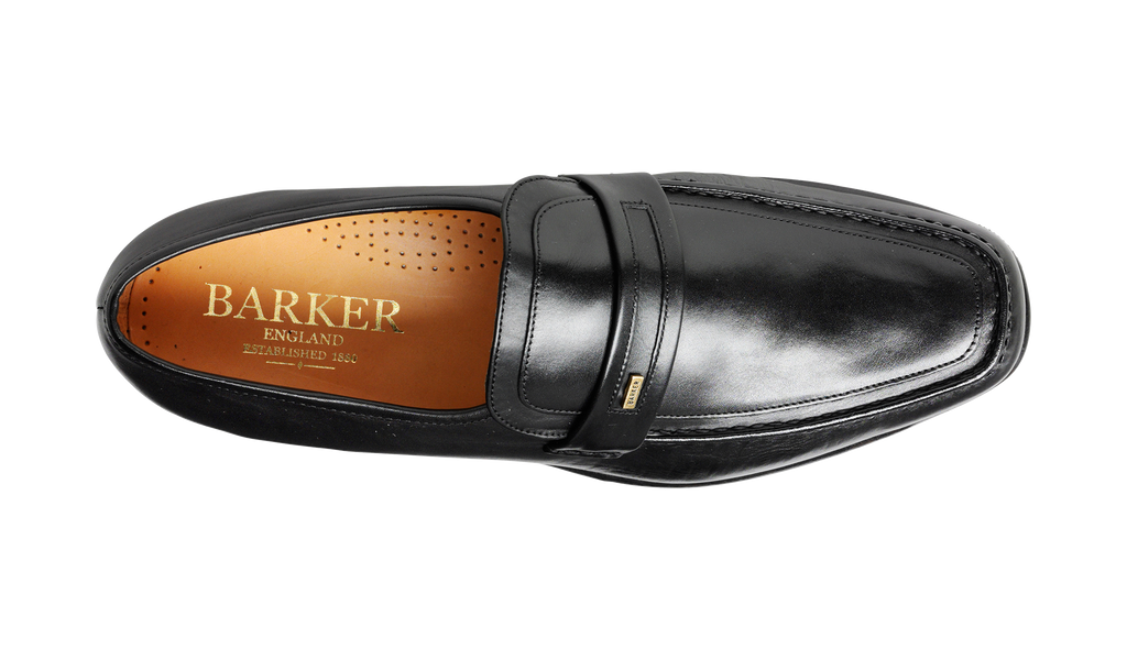Wesley - Black Calf | Mens Loafer | | Barker Shoes USA Wesley - Black Calf | Mens Loafer | | Barker Shoes USA