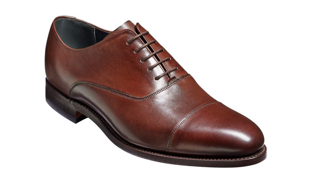 Winsford - Dark Walnut Calf Oxford | Mens Oxford | | Barker Shoes USA