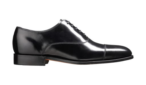 Winsford - Black Hi-Shine Oxford