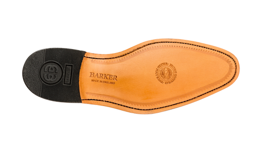 Hampstead - Black Hi-Shine Oxford Brogue Shoe